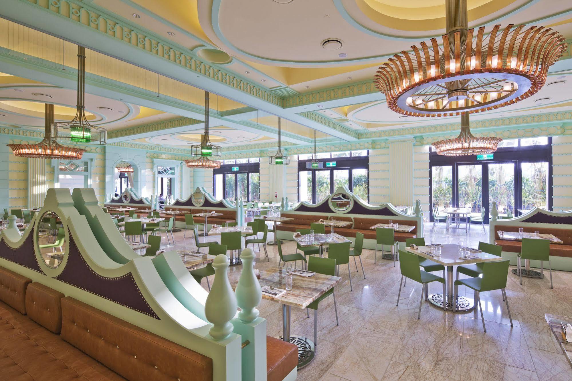 더 린 호텔 타이중 외부 사진 The interior of the restaurant